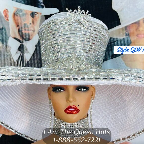 STUNNING Queen Church Hat | Custom Colors | $2500 Value Now $399! - Picture 5 of 5